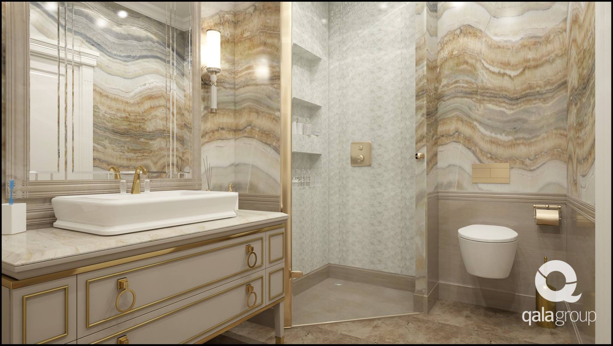 Duş Kabina və Arakəsmələr