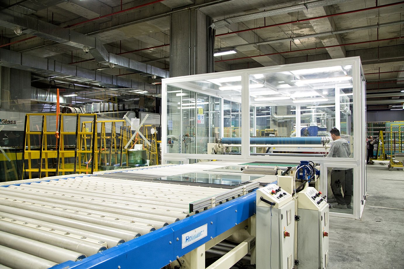 Emaye Basqılı Boya Şüşə Nümunəsi 11