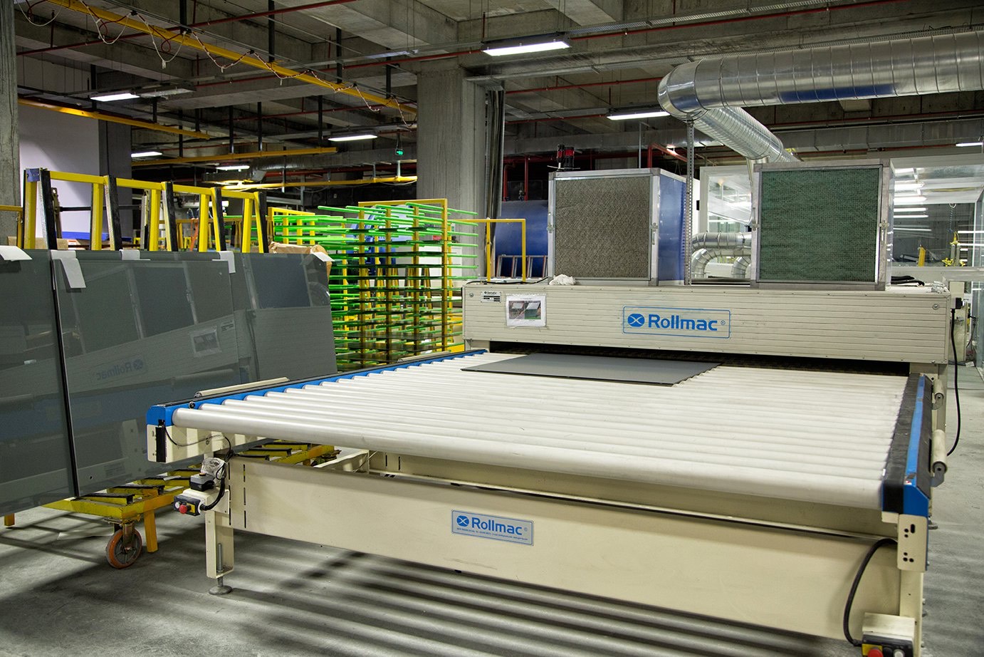 Emaye Basqılı Boya Şüşə Nümunəsi 13