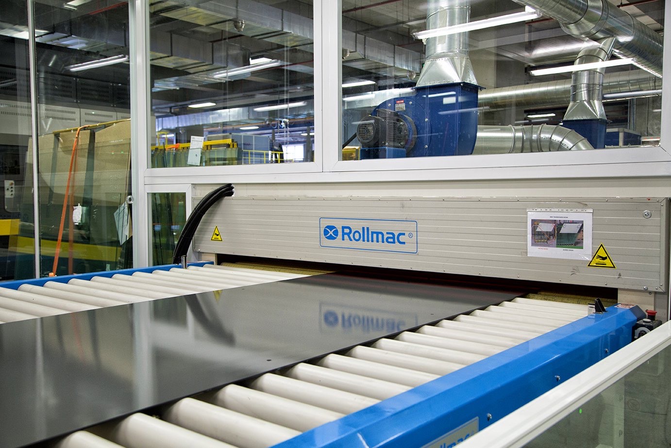 Emaye Basqılı Boya Şüşə Nümunəsi 9